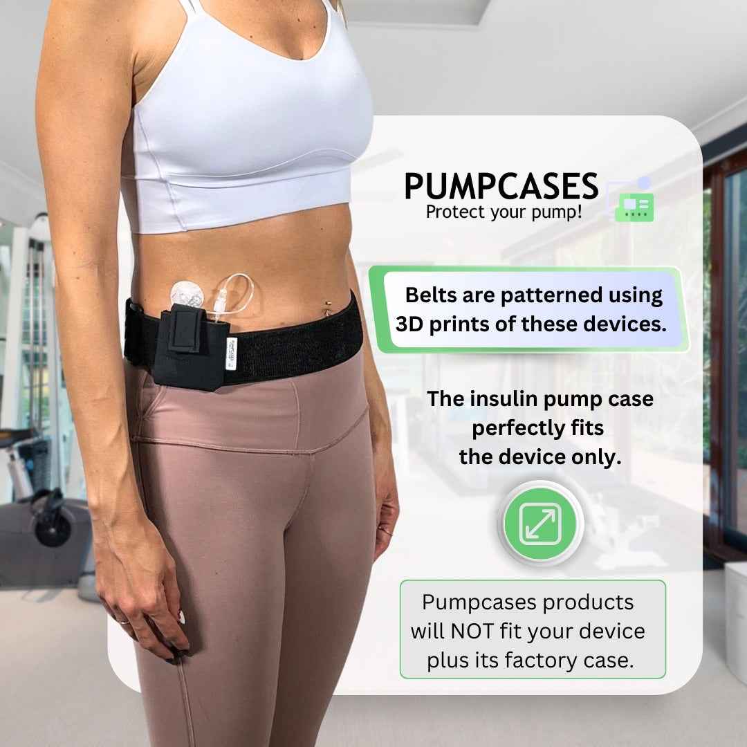Pumpcases Tandem t:slim X2 Adjustable Thighband Insulin Pump Case