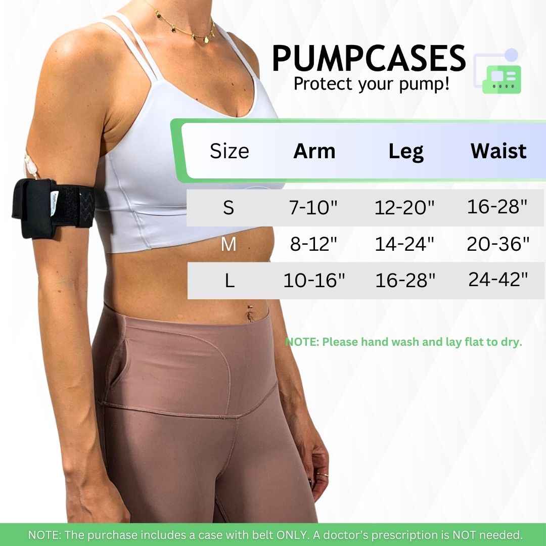Pumpcases Tandem Diabetes t:slim X2 Adjustable Waistband Insulin Pump Case